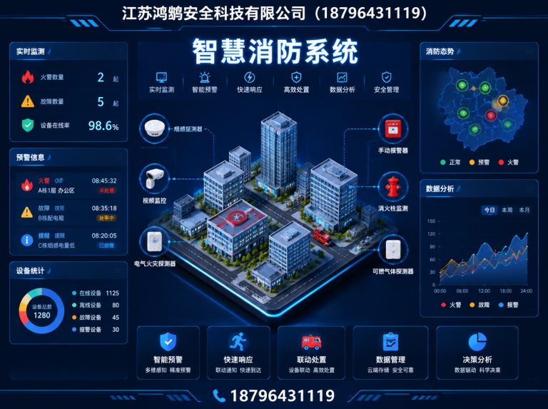 三明智慧消防系统展示图